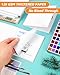 Dynta Blank Hardcover Book 5x5 Inch, 8 Pack Blank Books for Kids to Write Stories Christmas Gift Art Home White Hardcover Sketchbook Journal for Drawing Sketching, 36 Pages (18 Sheets) for Each book