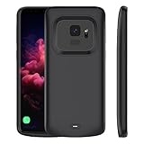 FugouSell Samsung Galaxy S9 Battery Case, 4700mAh Rechargeable Extended Battery Backup Charger Case External Juice Portable Power Bank Protective Cover for Samsung Galaxy S9 (Black)