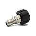 Twinkle Star Pressure Washer Twist Connect M22 14mm X 3/8" Quick Disconnect Plug High Pressure Brass Fitting Quick Coupler Nipple, 5000 PSI, TWIS281