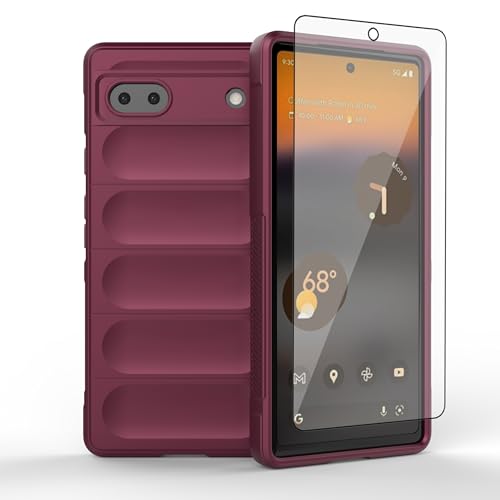 Coque Google Pixel 6A 5G Asuwish mince en silicone pour une utilisation active