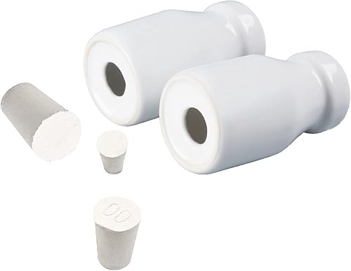 Vista 4 de 29 tapones de goma para saleros y pimenteros, alcancía de cerámica, 3 tamaños, tapones de goma redondos de repuesto, tapón de agujero de goma