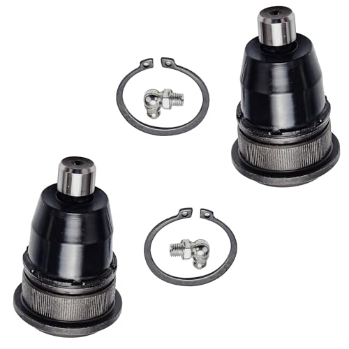 Image of Detroit Axle - 16pc Front End Kit for 2008-2009 Chevy Trailblazer GMC Envoy 2008 Saab 9-7X 2 Upper Control Arms 4 Ball Joints 4 Front Rear Sway Bar Links 4 Inner Outer Tie Rods 2 Boots Replacement