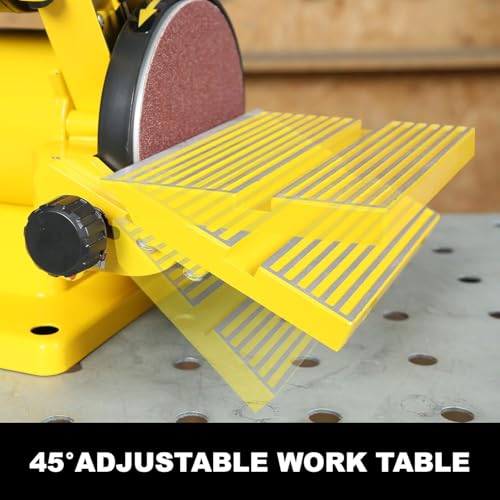 Woodskil 6-Inch Belt Disc Sander