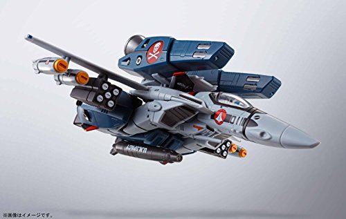 TAMASHII NATIONS Macross VF-1A Ichijyo Akira (Film Character Figurine) Figurine Grise Transformable et Interchangeable 140 mm