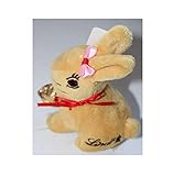 lindt osterhase 11 x 9 x 6 cm Lindt & Sprüngli GmbH - Osterhase mit Glocke & Schleife am Ohr - Plüschhase - Hase 11 x 9 x 6 cm