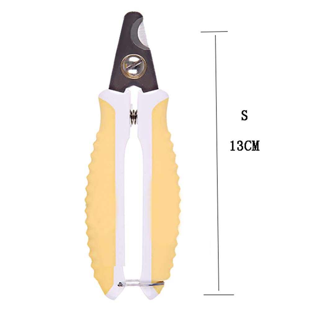 Animali Cane E Gatto Nail Clippers con Piscina A Guardia di Blocco di Sicurezza in Acciaio Inox Molto Facile da Nail Use Best Pet Trimmer per Animali di Piccola E Grande Taglia,L