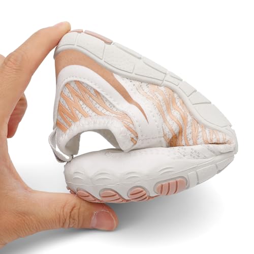 Image of UBFEN Kids Water Shoes for Boys Girls Quick-Dry Swim Aqua Socks | Lightweight, Barefoot-style, Perfect for Water parks, Beach, Pool, Kayak, Creek Hiking, Camping, Toddler, Little Kid, Big Kid