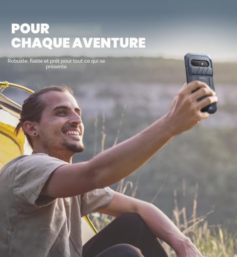 Coque Pixel 9A robuste pour activités extérieures et chantiers