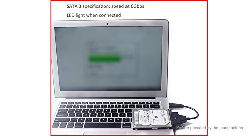 Cable Adaptador Sanoxy USB 3.0 a SATA 22 pines 50 cm miniatura 3