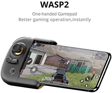 Flydigi Wasp 2 Elite One-Handed Mobile Gaming Controller for Android for FPS Gaming