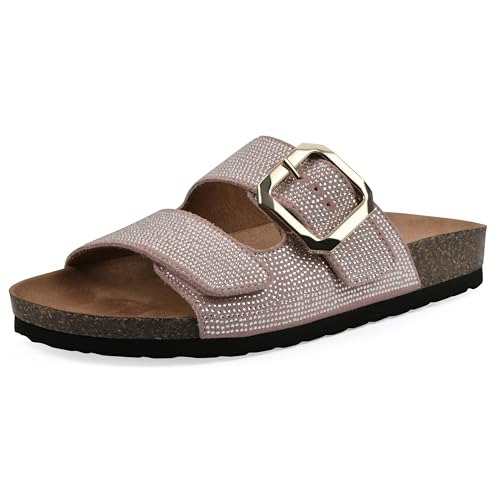 Granitas White Mountain sandale plate légère et souple pour femme