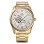 white (gold strap)