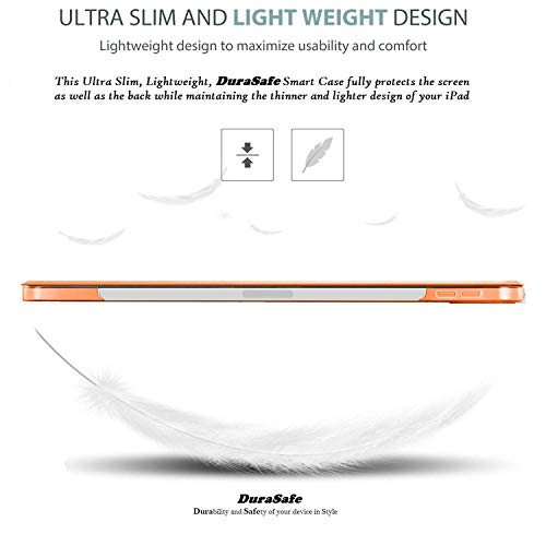 Image of DuraSafe Cases for iPad Pro 12.9 inch 6th 5th 4th Gen Case A2436 MHNF3HN /A MHNG3HN /A MNXR3HN /A MNXT3HN /A A2378 MHNF3HN /A MHNG3HN /A A2229 MY2H2HN /A MY2J2HN /A A2461 MHNH3HN /A MHNJ3HN /A - Orange