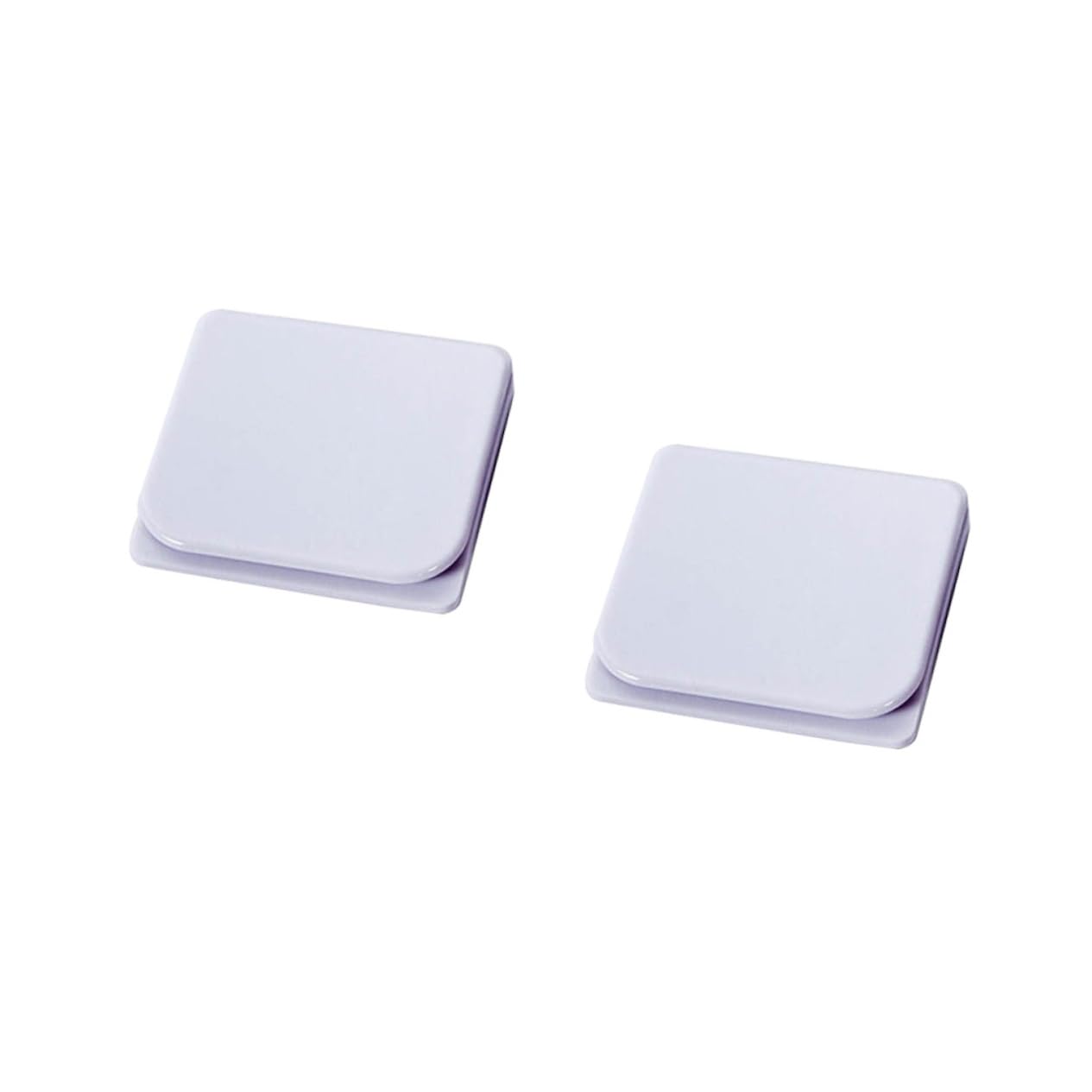 Ciieeo 2pcs Shower Curtain Clips Windproof Self Adhesive Bathroom Accessories for Stabilizing Curtain Liners Prevents Water Spills and Wind Disruption Easy Installation Smooth Surfaces