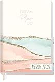EIN TREUER BEGLEITER - Damit die Freude zu Planen lange währt, vereint dieses Flexo-Cover die besten Eigenschaften aus robustem Hardcover und flexiblem Softcover. Die Fadenbindung gewährleistet Haltbarkeit und ein angenehmes Aufschlagverhalten.
