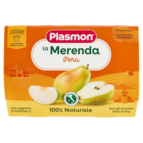 Plasmon Frutta dei Bambini - Pera 4x100g (6 Confezioni)