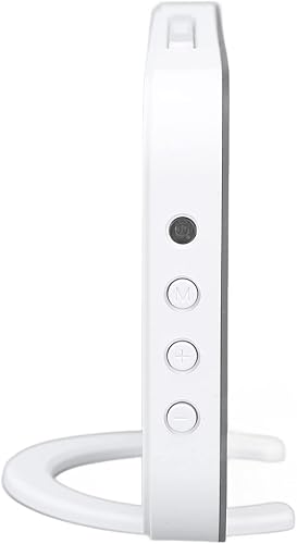 Miniatura 7 de Fydun Ledrgb Digital Alarm Clock 6.5 Inch Smart Mirror Alarm Clock Mic Color Bedside Led Digital Alarm Clock for Home Office White Wide Range of