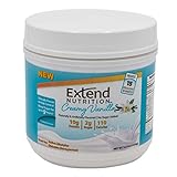 Extend Anytime Creamy Vanilla Whey Protein Powder Meal Replacement Shake for Hunger Control, No...
