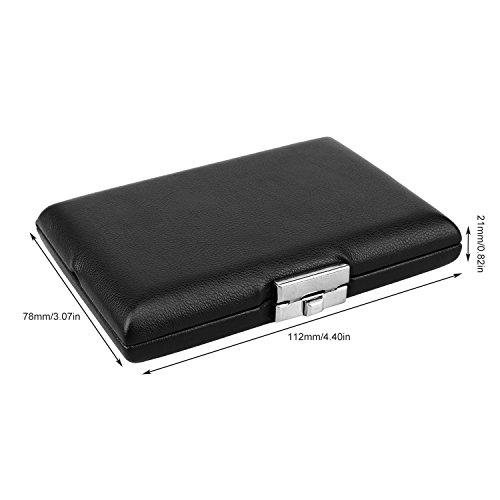 Black Wooden Pu Leather Bassoon Reed Case Box Protector For 5Pcs Basson Reeds #TOP4