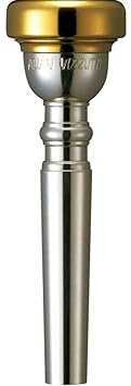 Yamaha YAC VIZZUTTI Signature Series Allen Vizzutti Trumpet Mouthpiece with Gold-Plated Rim/Cup