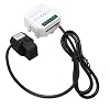 Fafeicy Smart WiFi Electricity Meter with Clamp, 80A Power Consumption Monitor, Remote Control, Overload Protection, Energy Management, Black