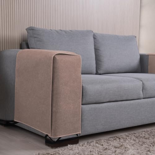 Proteja o Braço do Sofá com a Capa Antigato Resistente Bege