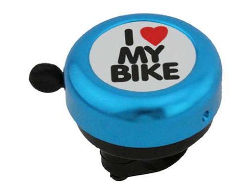 Lowrider I Love My Bicycle Bell Blue. for Bicycle Bell, Bike Bell, Bikes, Beach Cruiser, limos, Stretch Bicycles, Track, Fixie