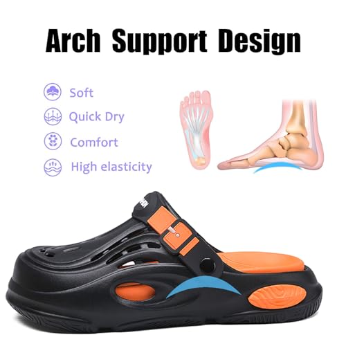 Image of MAIZUN Garden Clogs Shoes for Mens Womens Outdoor Slip-on Beach Sandals