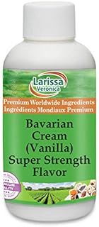 Bavarian Cream (Vanilla) Super Strength Flavor (4 oz, ZIN: 527525) - 3 Pack