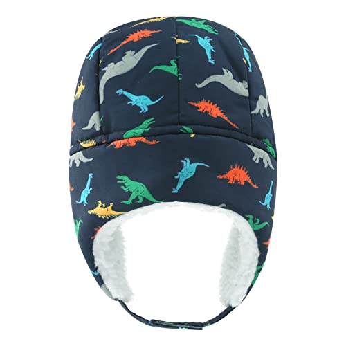 Image of BAVST Winter Trapper Hat for Boys Girls Waterproof Warm Baby Toddler Ushanka Fleece Beanie Hats for 6M-6T