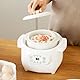1 L, 200 W, Keramik-Innentopf, Elektrischer Eintopf-Slow-Cooker, Timer und Reservierung für Gesundes, Wasserisoliertes Schmoren mit der Richtigen Kapazität (EU-Stecker)