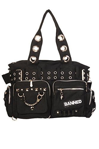 Sac à main Handcuff sécurisé contre le vol style rock