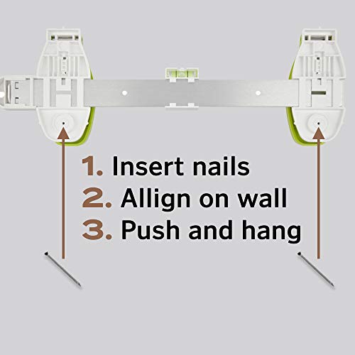 Percha para cuadros de pared soporte Level Art National Hardware N260-147 7
