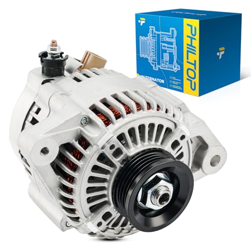 PHILTOP Alternator Replacement for Toyota 11203N 2007-2015 Yaris 12V, 80Amp,S4 IR/IF