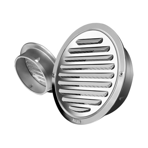 Cubierta de salida de ventilación de pared redonda para fachadas y cocinas 2