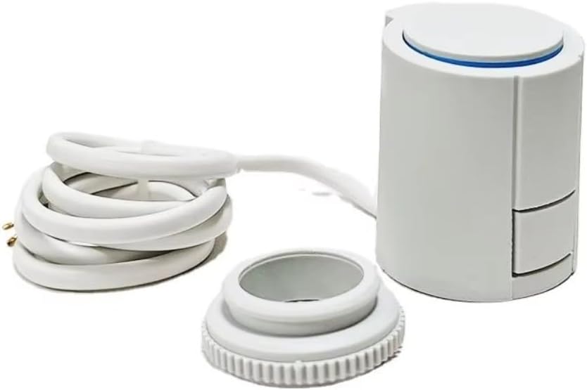 HVAC Electric Heating Thermal Actuator, 230V/24V M30 X 1.5 For Floor, Central Air Conditioning System, Residential Or Commercial Temperature Control(24V normally closed)