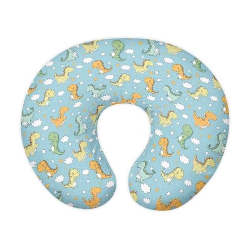 Zanxiantu Cartoon Dinosaur Nursing Pillow Covers Breastfeeding Nursing Pillow Slipcover for Baby Boys Soft Comfortable Girls Pillow Covers Feeding Position Support