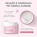 MIESCHER Sakura Makeup Cleansing Balm, Hydrating & Smoothing All-In-One Cleanser Quickly Melts Away, Gently Cleanse Dirt, Impurities And Makeup Face Cleanser & Makeup Remover for Women Girls, 3.53oz.