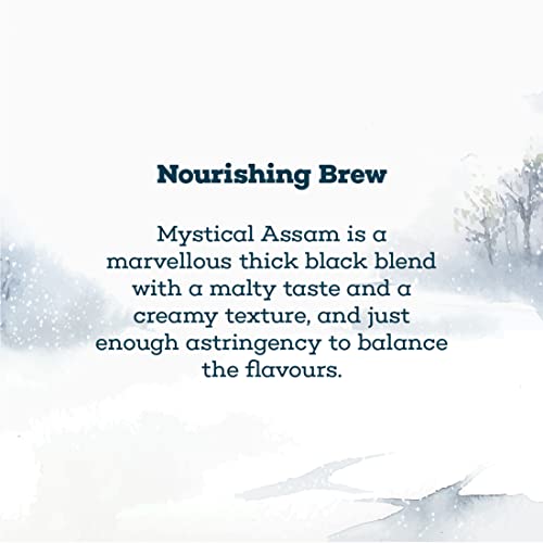 Image of Timeless Blends by The Hillcart Tales Mystical Assam Tea Bags 100 Pieces, Premium Assam Black Tea Leaves With Earth Fragrance, Original Assam Tea in Double Chamber Teabags, 200 gms