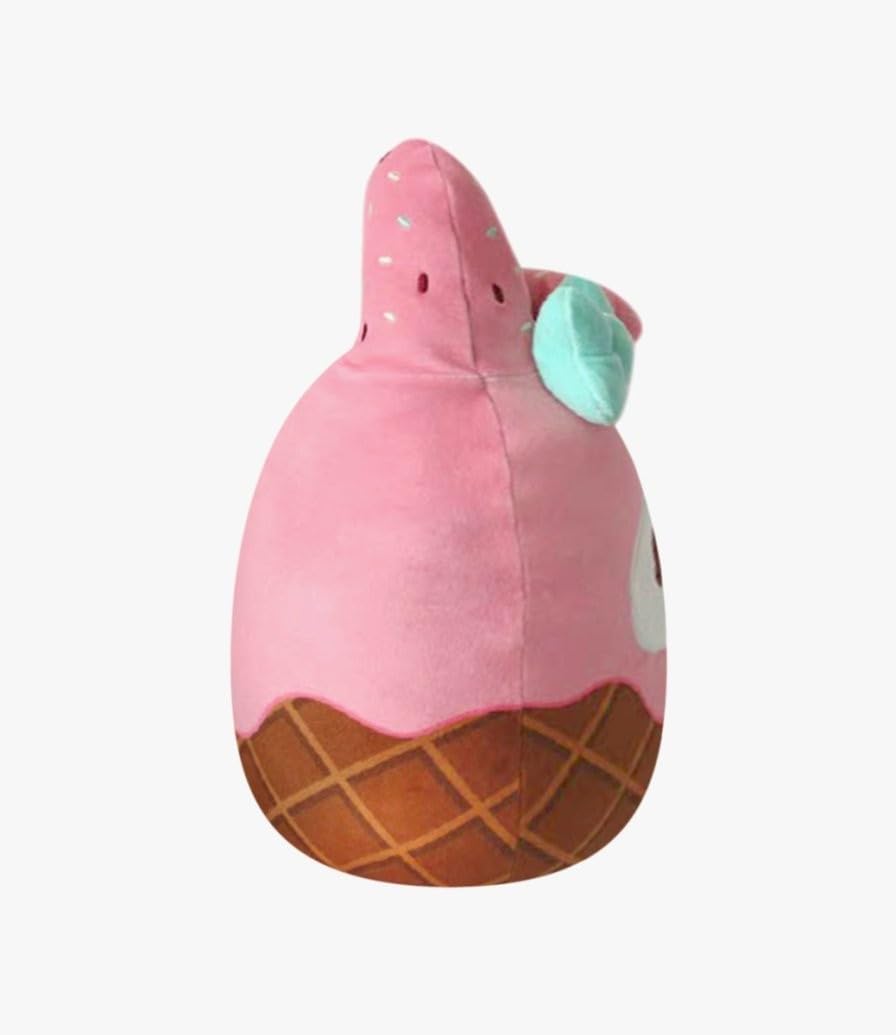 Squishmallows Official Kellytoy MelodyIce Pink Ice Cream with Sprinkles 12 Inch Plush - Join Melody Stuffed Animal Foodie Pet Kitty Squad
