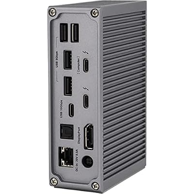CalDigit TS3 Plus Docking Station - for Memory Card Reader/Monitor - Yes - SD - 87 W - Thunderbolt 3 - 2 Displays Supported - 4K, 5K - 3840 x 2160, 7680 x 4320 - 2 x USB 3.1 Type-C Ports - 5 x USB Typ