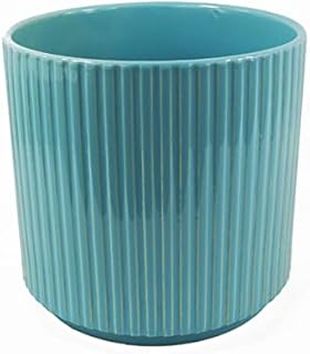 Leaf Ceramic Planters with Optional, 21cm White with Stand