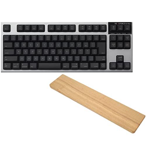 東プレ REALFORCE for Mac テンキーレス「PFU Limited Edition」日本語配列 (ブラック) RFウッドパームレスト(クリアー色)セットの商品画像