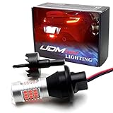 iJDMTOY 27-SMD Brilliant Red LED Lighting Kit Compatible with Nissan 2009-2021 370Z, 2013-2016 Juke Nismo Version Rear Fog Light