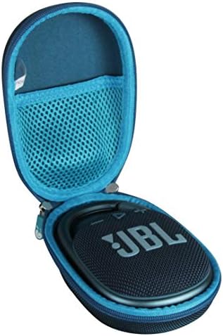 Hermitshell Hard Travel Case for JBL Clip 5/JBL Clip 4 Bluetooth Speaker (Blue)