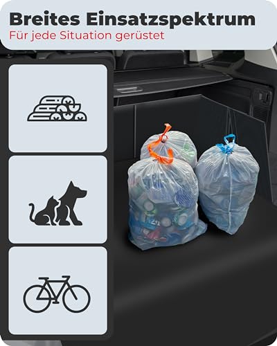 achilles Kofferraumschutz mit Seiten- und Ladekantenschutz, Kofferraumwanne, Auto Kofferraum Schutzmatte für Hunde, Kofferraummatte, universal