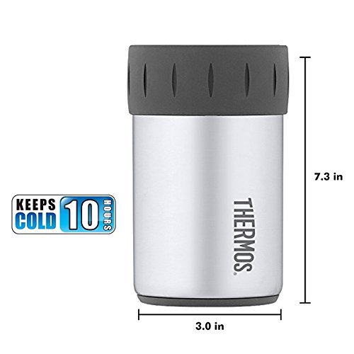 Thermos Stainless Steel Beverage Can Insulator for 12 Ounce Can, Stainless Steel by THERMOS - Image 3