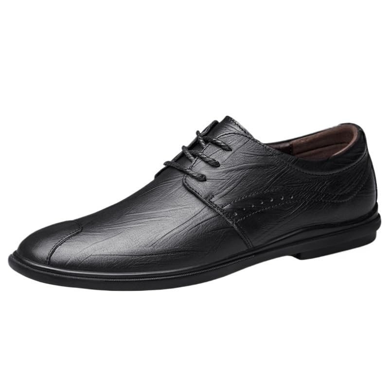 Men's Comfortable Dress Shoes Wedding Stretchable Oxfords Men's Business Casual Shoes2