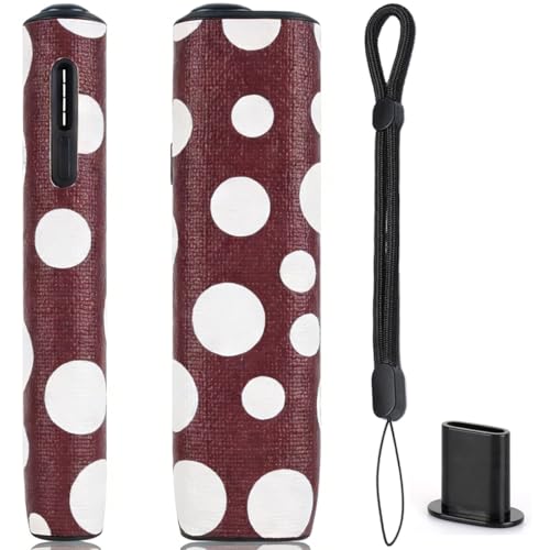 [Votabell] ���M�����΂��p�P�[�X IQOS �C���} i �����ɓK������ �_�炩�� PU���U�[�� �V�^ ILUMA I ONE �p�J�o�[ 360°�S�ʕی� �ϏՌ� �����^�ѕ֗� �X�g���b�v�t�� (���C�����b�h)