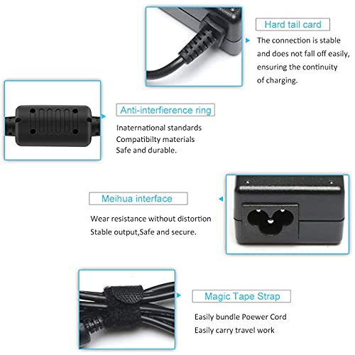 65W Laptop Charger For Hp Pavilion X360 11 13 15, Envy X360 13 15 17, 15-F111Dx 15-F211Wm 15-F233Wm 15-F278Nr 15-R052Nr 15-R132Wm Power Cord 19.5V 3.33A Charging Cord #TOP4